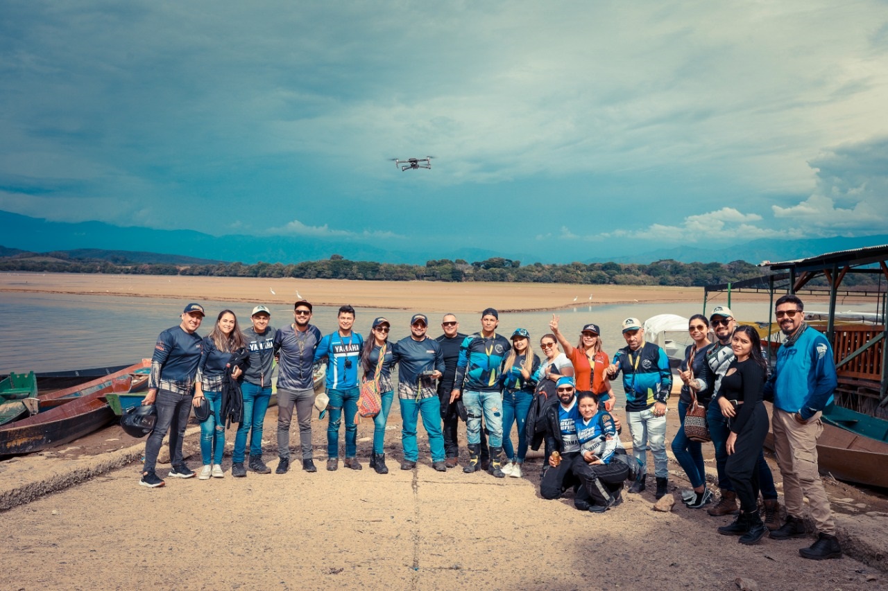 Encuentro del grupo motero